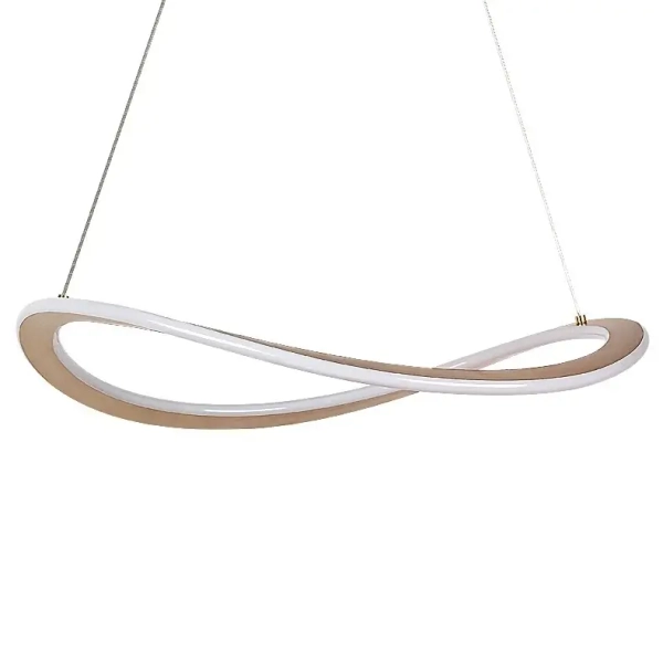 Ringowa wisząca lampa Kallira 72281 LED 40W 3000K do salonu złoty