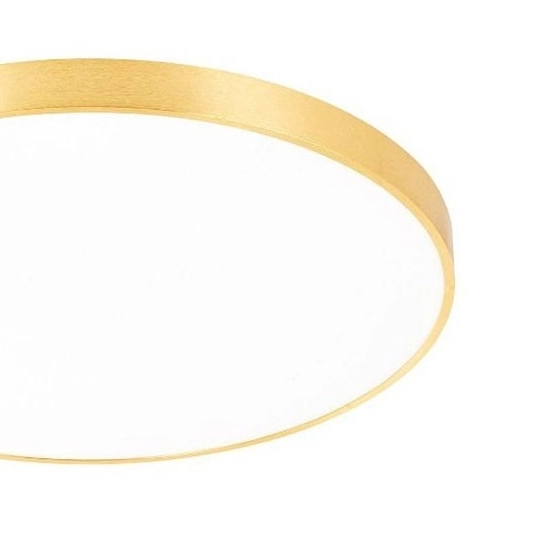 Sufitowa lampa nowoczesna Sierra LED 60W 4000K do pokoju złota