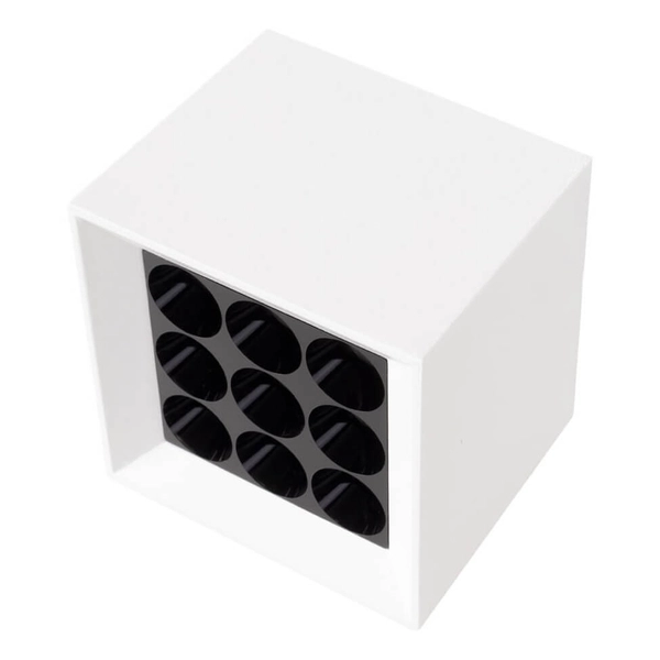 Kuchenna lampa sufitowa X-LINE C0252 Maxlight LED 10W 3000K kostka biały czarny