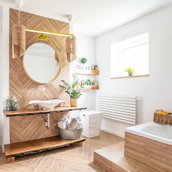 Łazienkowa LAMPA ścienna SHINE ML6338 Milagro metalowa OPRAWA kinkiet LED 15W 4000K nad lustro IP44 złoty