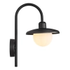 Zewnętrzna lampa ścienna Berlo 2418191003 IP44 kula czarny