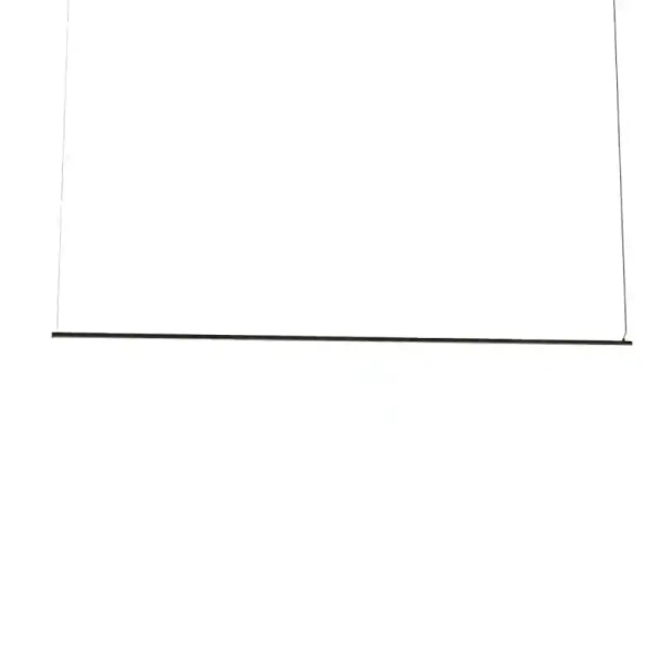 Wisząca lampa minimalistyczna LONGI czarna P0680 1xLED 41W 3000K podłużna belka