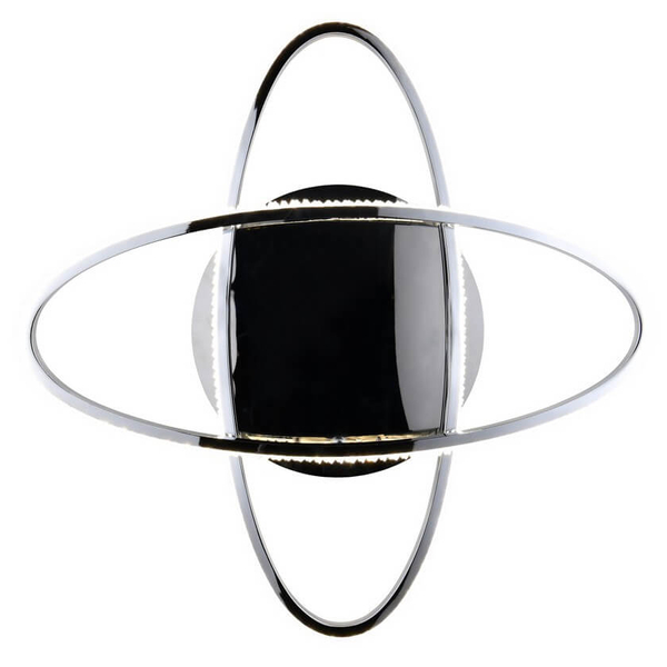 Sufitowa lampa pierścieniowa Lane R67802106 metalowa srebrny