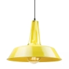 Metalowa lampa wisząca 1642 regulowana do jadalni żółta