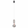 Lampa wisząca Bora P0591 LED 10W 3000K szklana czarna