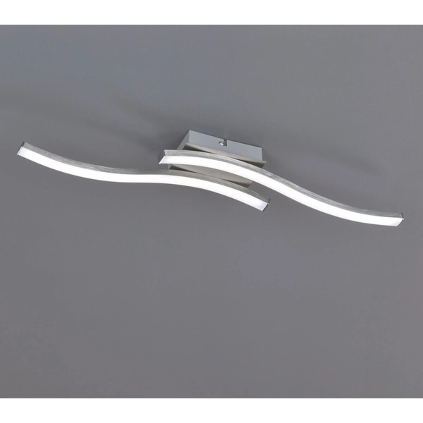 Nowoczesna lampa sufitowa NORVE DL107-62472 LED 10W 3000K srebrna