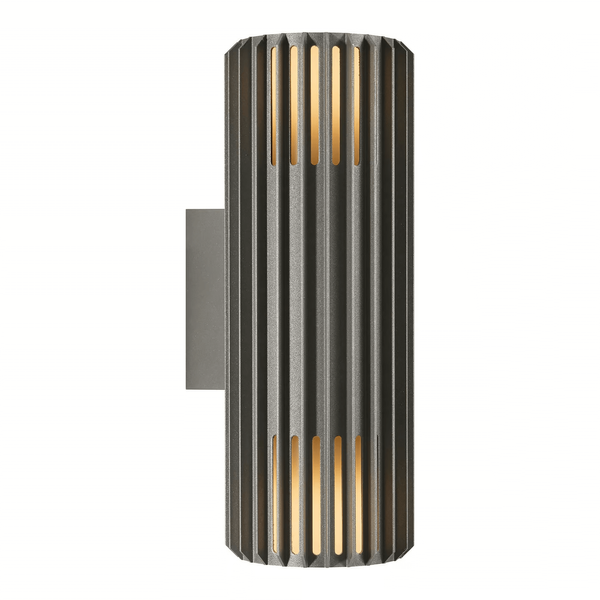 Zewnętrzna lampa ścienna ALUDRA 2418121250 IP54 tuba antracyt