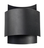 LAMPA ścienna SL.0858 metalowa OPRAWA  kinkiet czarny