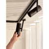 Lampa szynowa na sufit Jerome 2510096003 regulowana czarny