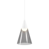 Wisząca magnetyczna lampa szynowa M0043N LED 6W 3000K stożek biały