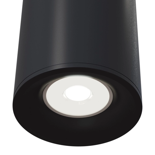 Metalowa lampa sufitowa Slim C012CL-01B downlight loftowy czarny