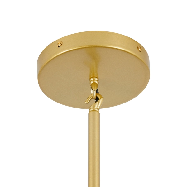Lampa wisząca Modern Orchid ST-1232-9 gold smoky Step złota szara