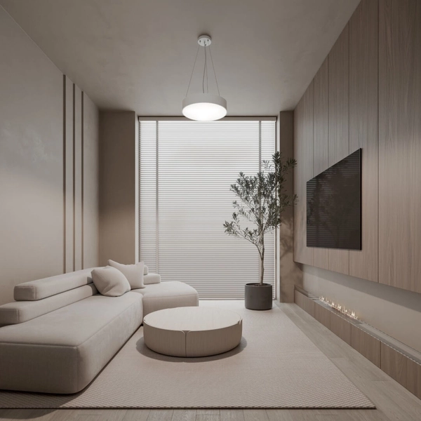 Minimalistyczna lampa wisząca Cleo 137623690234 Team do salonu biała