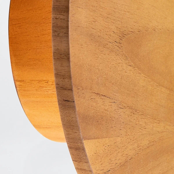 Ścienna lampa okrągła Clean QN-CLEAN-LED-WB-25-TEAK LED 8W 3000K brązowy