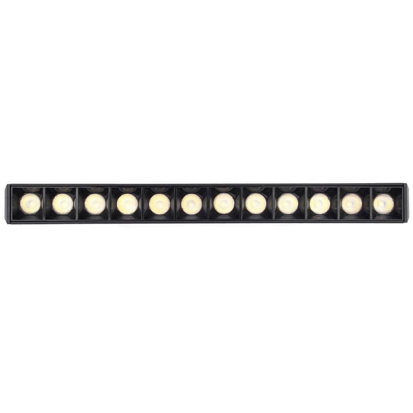 Lampa magnetyczna z diodami do szyn 3-fazowych 478 Domeno LED 12W 4000K czarna