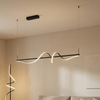 Lampa wisząca VIRGO czarna AZ7152 1x35W LED 3000K nad wyspę
