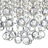 Lampa sufitowa glamour MATRIX MAT5450 crystals przezroczysty srebrny