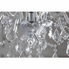 Żyrandol glamour świecznikowy Clarence 308-8CL Endon chrom przezroczysty