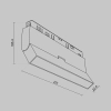 Lampa magnetyczna Basis Rot TR036-4-12WTW-DD2-B LED 12W 2700-6000K czarna