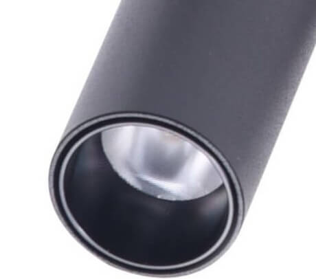Spot do szynoprzewodu magnetycznego Niko AZ4579 LED 7W 3000K czarny