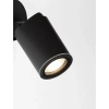 Ruchomy reflektor ścienny ogrodowy TRASERA LE75161 IP65 czarny