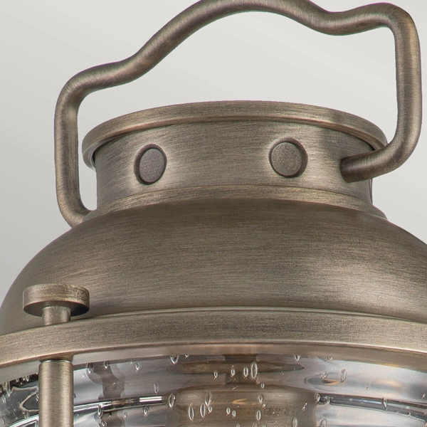 Ogrodowa lampa ścienna Ashland Bay KL-ASHLANDBAY2-M-BU Kichler IP44 brązowa