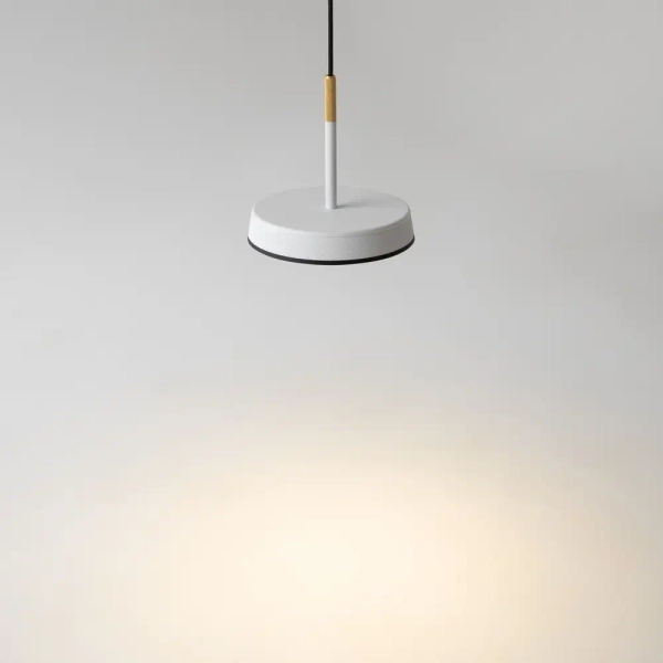 Minimalistyczna wisząca lampa El MOD041PL-L15WG3K LED 12W 3000K biała