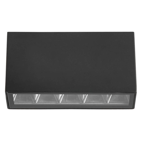 Natynkowa lampa sufitowa Forli OWL-2015-3K Italux LED 5W 3000K IP54 czarny