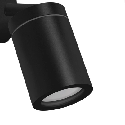 Czarna lampa ścienna Tenor 04069 kierunkowa do łazienki czarna