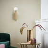 Ścienna lampa kula Lucky 90053/31 art deco mosiądz OUTLET