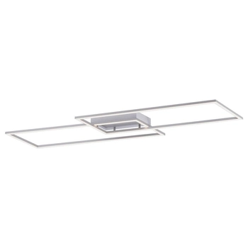 Metalowa lampa sufitowa Inigo LED 40W 3000K do salonu aluminium