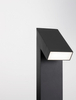 Stojąca lampa ogrodowa MONCLOVA LE71474 metalowa LED 6W 3000K czarna
