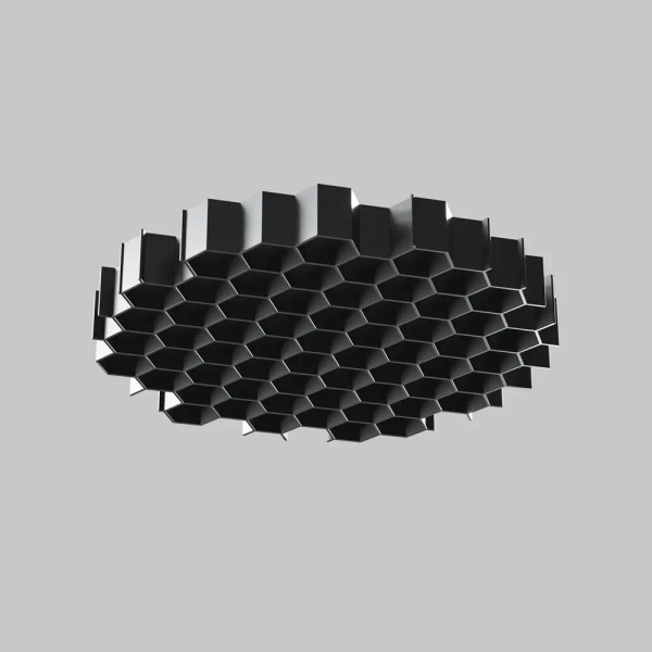 Antyodblaskowy filtr do lamp Wise HoneyComb ⌀26mm HoneyComb-D26 czarny