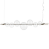 Zwis bąbelki Amore ST-8869P/L Step LED 12W 3000K szklane kule złota