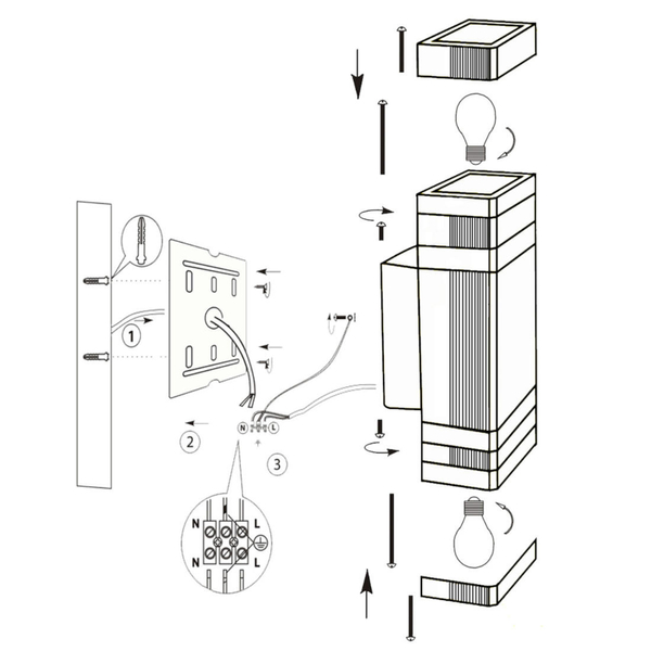 Elewacyjna LAMPA ogrodowa UNTER DEN LINDEN O578WL-02B Maytoni zewnętrzna OPRAWA ścienna outdoor IP65 czarna
