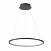 Lampa wisząca Vinola PND-56135B-040RPC-BK-3KS4K Italux LED 24W 3000-4000K czarna