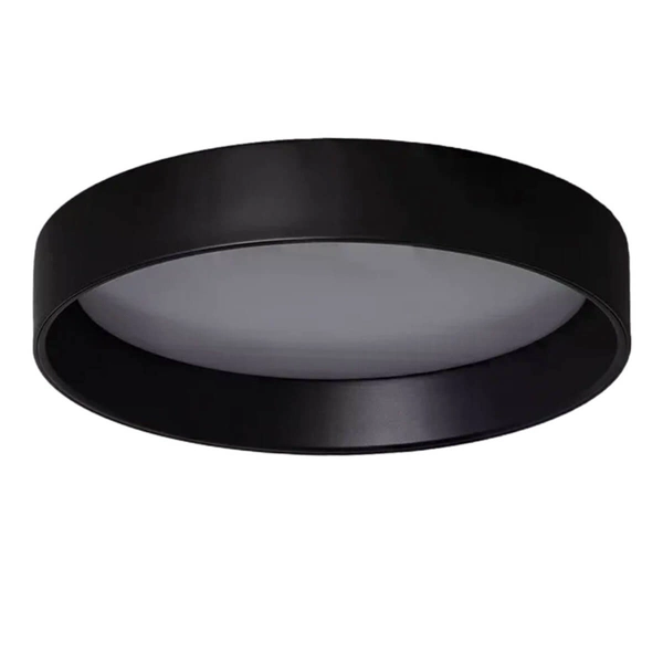 Sypialniany plafon Nero ABR-PLON-15W-CCT Abruzzo LED 2700-6500K czarny