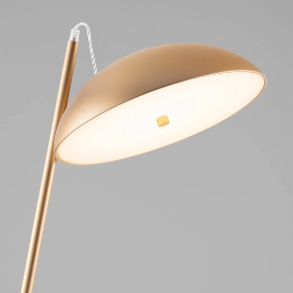 Podłogowa lampa metalowa VIBORAL LE44527 LED 30W 3000K złota