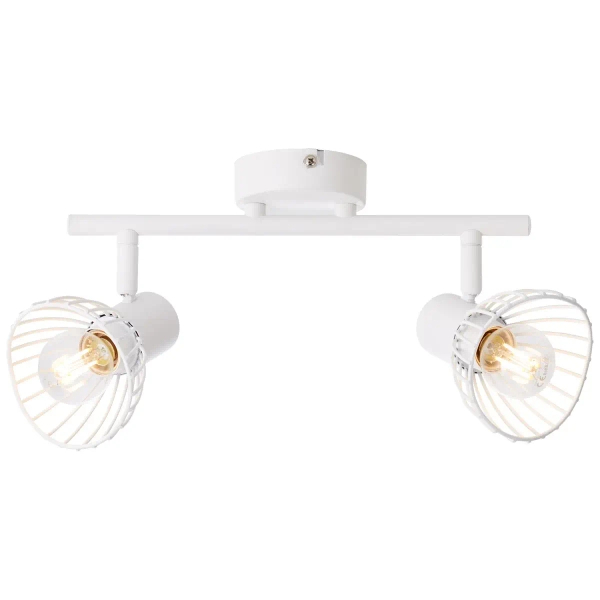 Lampa sufitowa podwójna Elhi 71913/05 regulowana biała