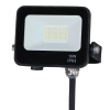 Reflektor zewnętrzny ledowy EKN1619 LED 10W 4000K IP65 czarny