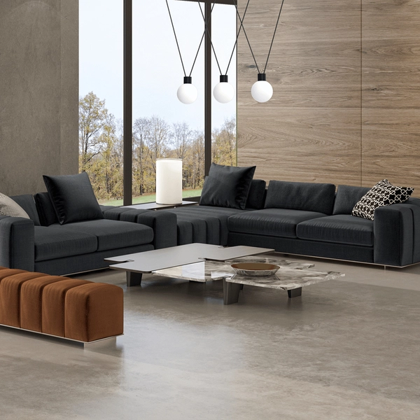 Lampa wisząca Capri MLP8818 szklana loftowa kule czarna