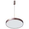 Wisząca LAMPA okrągła ORBITAL 5361-860RP-CO-3 Italux zwis OPRAWA metalowa LED 24W 3000K brązowa