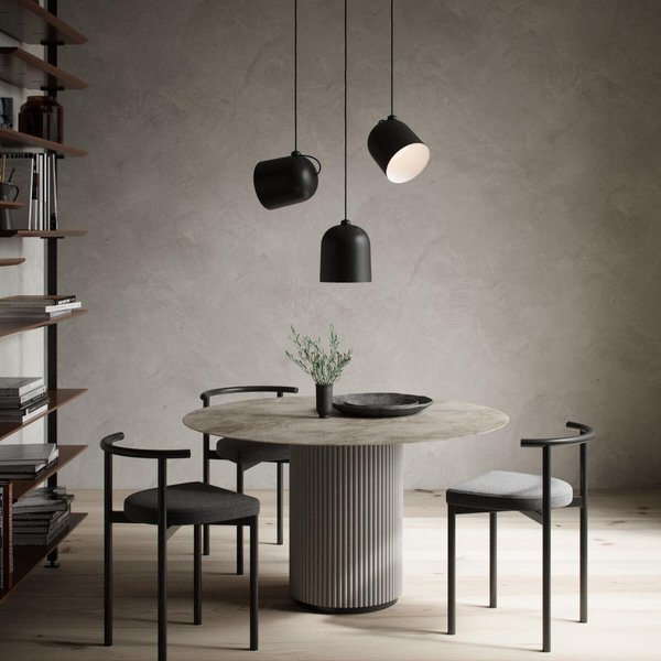Zwieszająca lampa Angle 2020673003 DFTP zwis minimalistyczna czarna