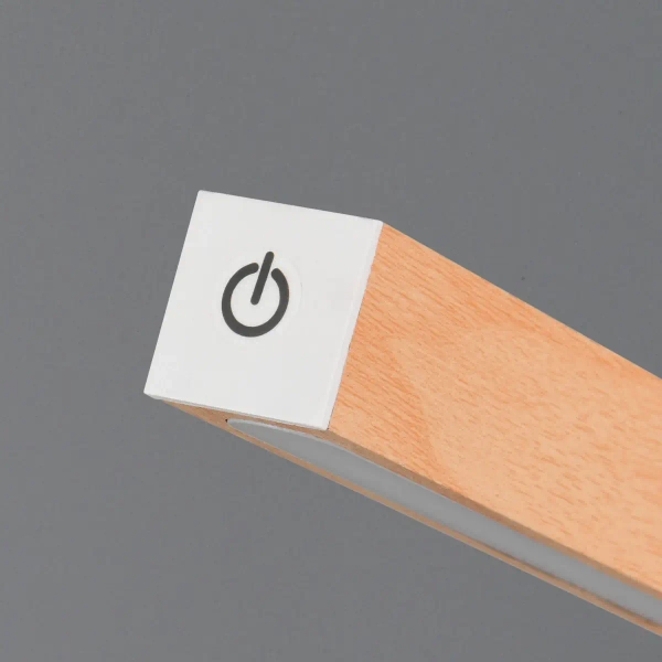 Drewniana lampa stołowa SKIP R55951135 LED 2W 3000K drewniany biały