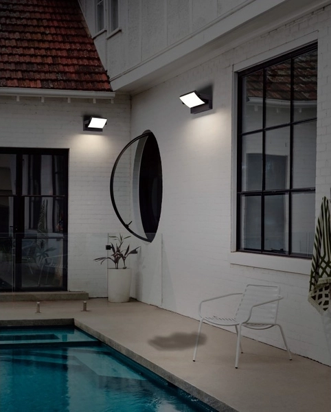 Lampa na elewację Durante AZ5340 LED 21W ramka czarna