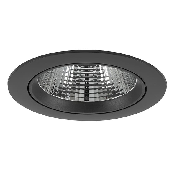Wpustowa lampa punktowa Egina 10557 Nowodvorski LED 15W 3000K oczko czarna