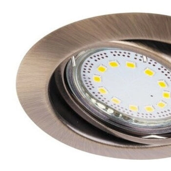 Łazienkowe oczka zestaw 3 sztuki LITE 1051 regulowane IP40 brązowe