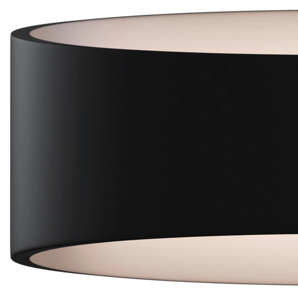 Futurystyczny kinkiet Trame C806WL-L5B LED 6W 3000K do sypialni czarny