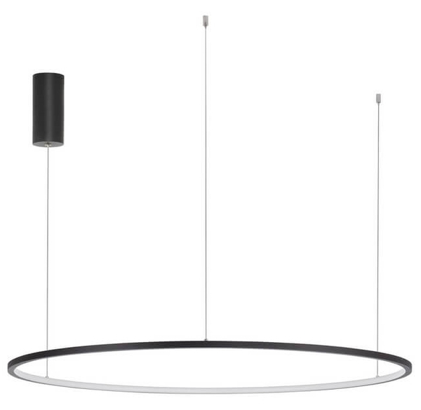 Metalowy żyrandol TOLUCA LE42782 do pokoju LED 58W 3000K czarny
