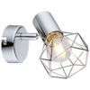 Kinkiet LAMPA ścienna XARA 54802-1 Globo druciana OPRAWA regulowana drut chrom